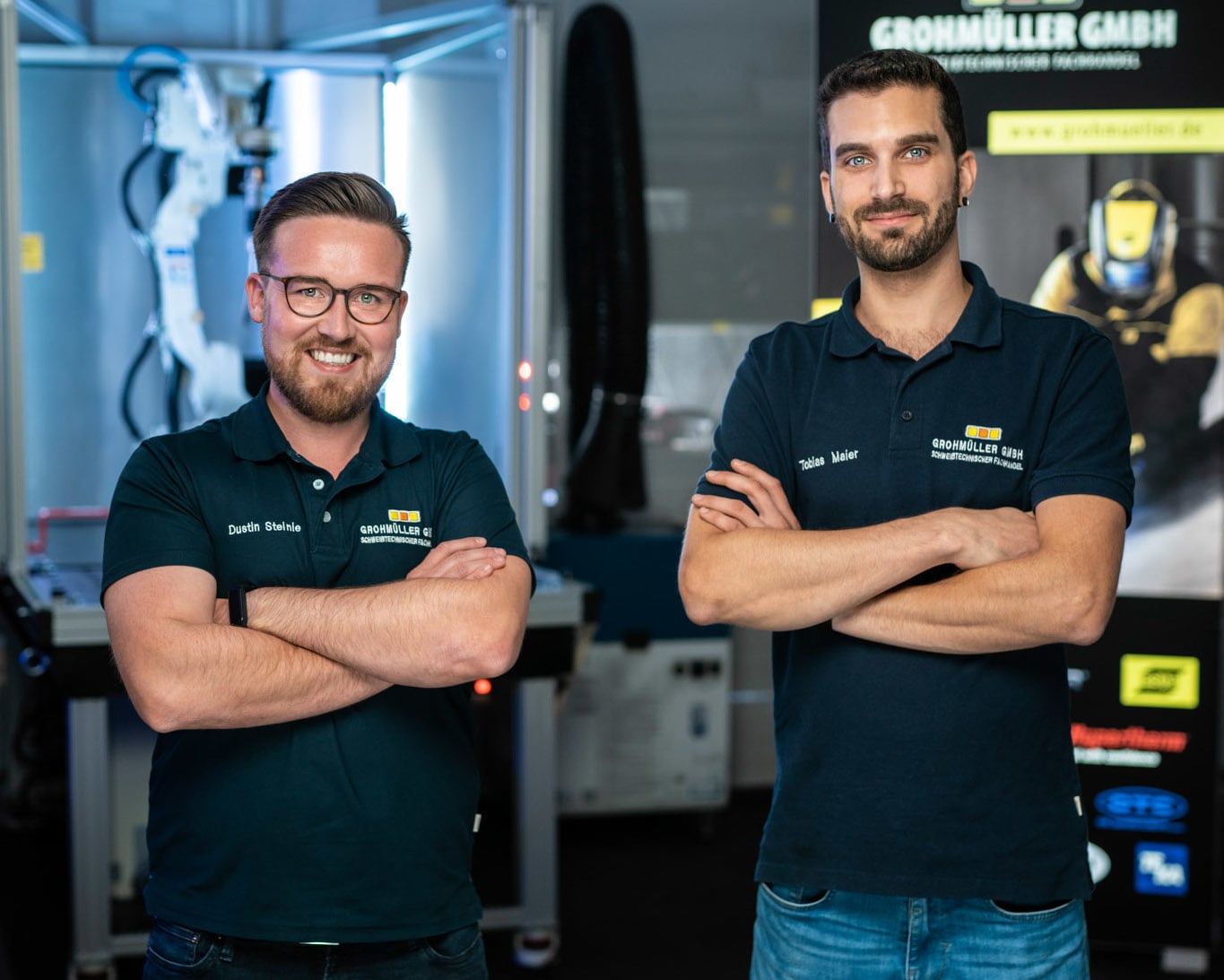 Serviceteam Schweißroboter Automation Grohmüller GmbH Kompaktzelle Emmendingen Offenburg Lahr