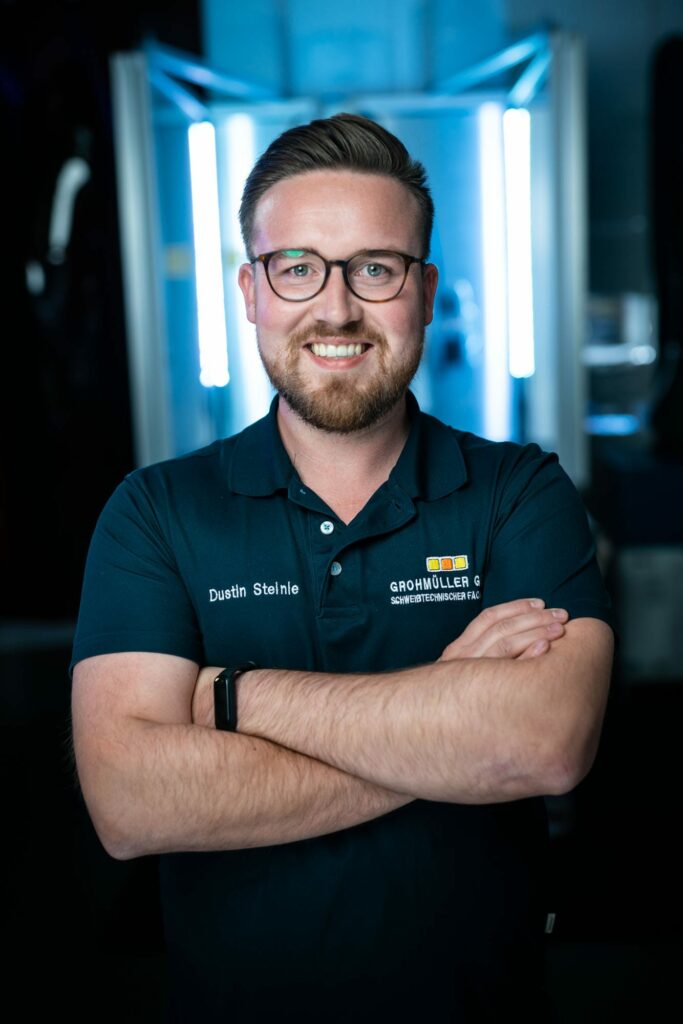 Dustin Steinle - Vertrieb und Projektierung Grohmueller GmbH - Emmendingen - Automation - Schweißroboter